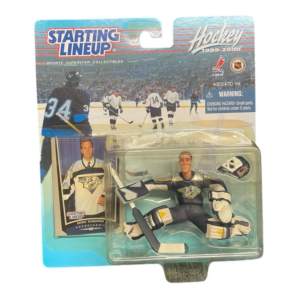 Mike Dunham Starting‎ Lineup 1999-2000 Action Figure Nashville Predators Hasbro